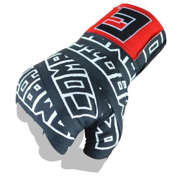 Combat Corner Supreme 200″ Hand Wraps Black-1